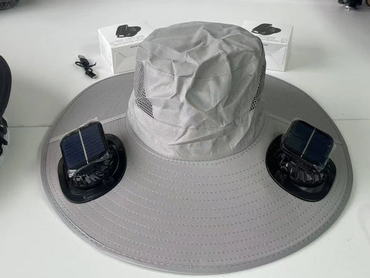Solar Powered Fan Sun Hat