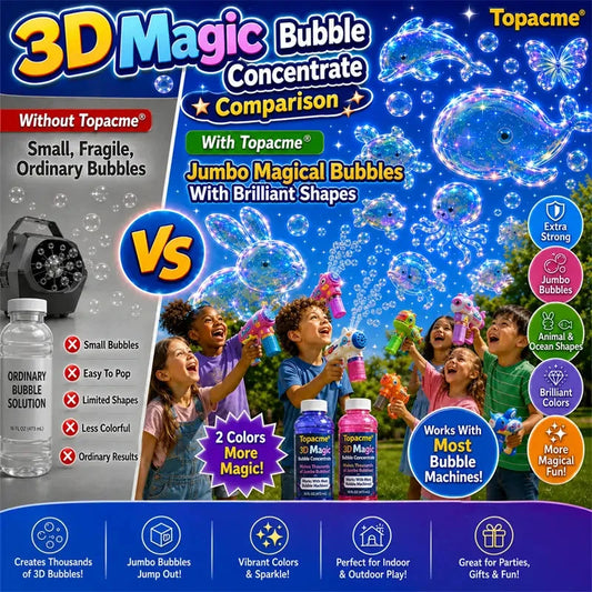 3D Magic Bubble Concentrate