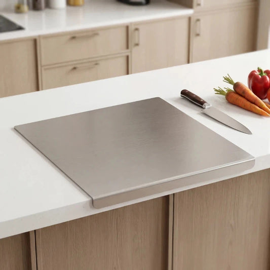 Brushed Stainless Steel Cutting Board