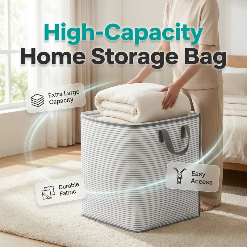 Collapsible Quilt Storage Bag