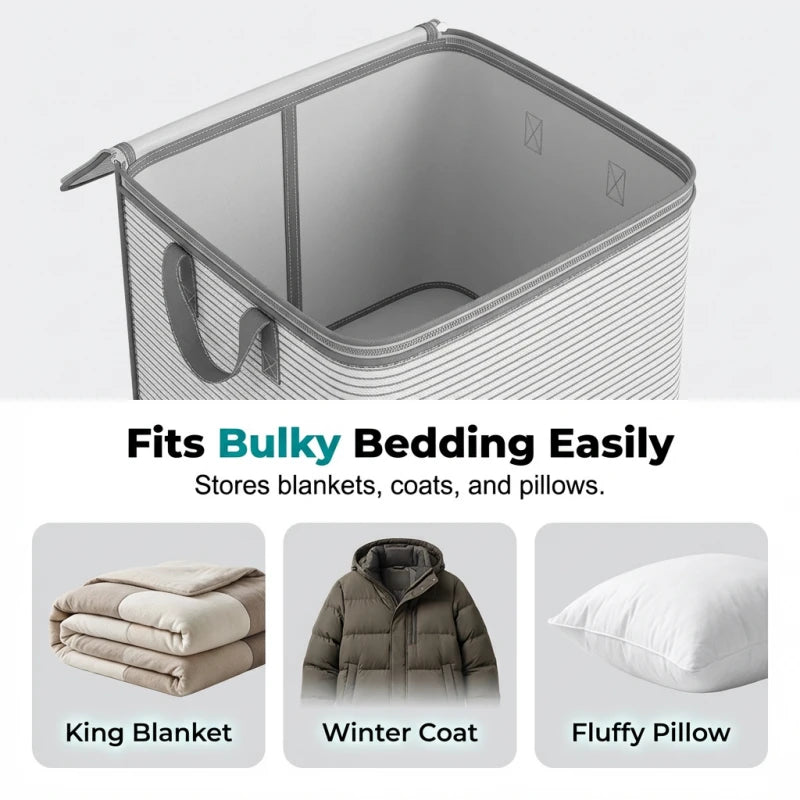 Collapsible Quilt Storage Bag
