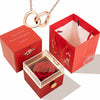 Preserved Eternal Rose Necklace Gift Set